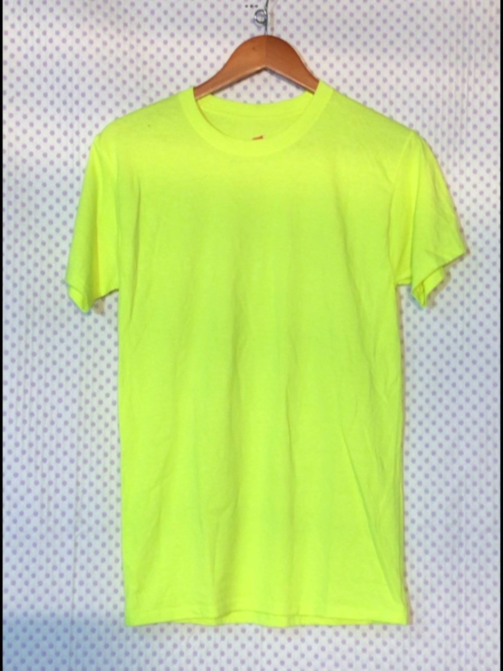 Hanes Men's High Visibility Safety Short Sleeve T-Shirt